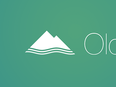 Mountain Logo logo mountain river