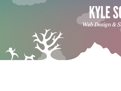 New Website Header sketch