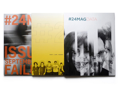 24 Magazine creative editorial layout entrepreneur graphic design