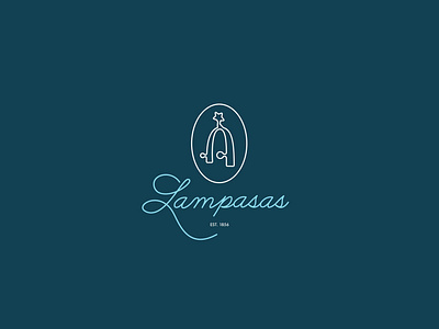 Lampasas Branding branding colortheory design icon illustration logo typography vector