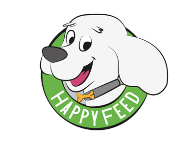 Logo 'Happy Feed'