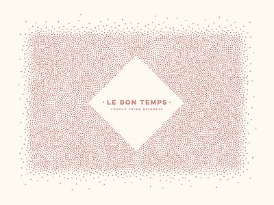 Le Bon Temps branding design food french icon identity interiordesign logo restaurant