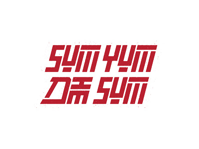 Sum Yum Dim Sum art branding dallas design dimsum food interiordesign logo restaurant