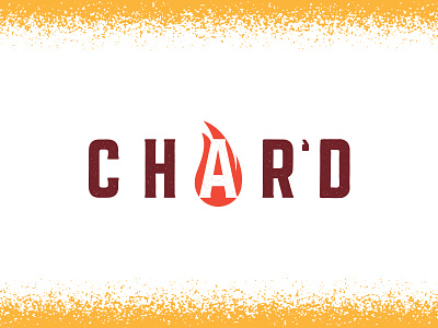 Char'd art bar branding dallas design food icon illustration interiordesign logo restaurant texture