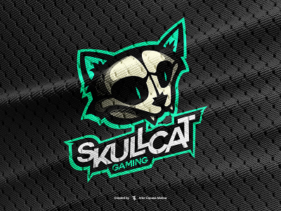 SKULLCAT GAMING e-sports logo branding design grid live redesign site stream ui ux web