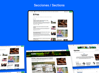 Rediseño La Nación 2017 design interaction interface ui ux web