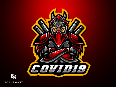 WARRIOR ESPORTS MASCOT GAMING LOGO artwork branding character desgin esports esportslogo game gamer gaming mascot mascotlogo sports vector