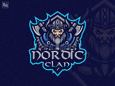 VIKING MASCOT LOGO