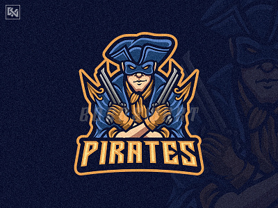 PIRATES MASCOT LOGO