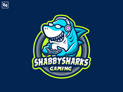 Shabbysharks Gaming Logo esport gaming illustration logo logodesign mascot