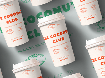 The Coconut Club branding