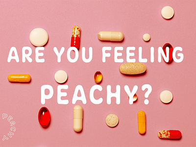 Peachy Vitamin Branding