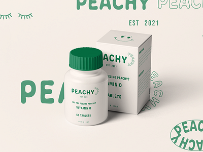 Peachy Vitamin Branding