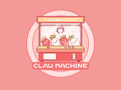 claw machine claw machine cute game illustration play
