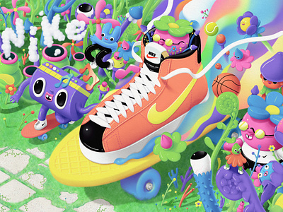 Nike Mural
