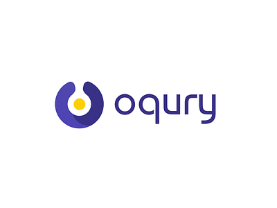 Logo Oqury Team design illustration logo typography ui app ui apps ux ux apps vector web