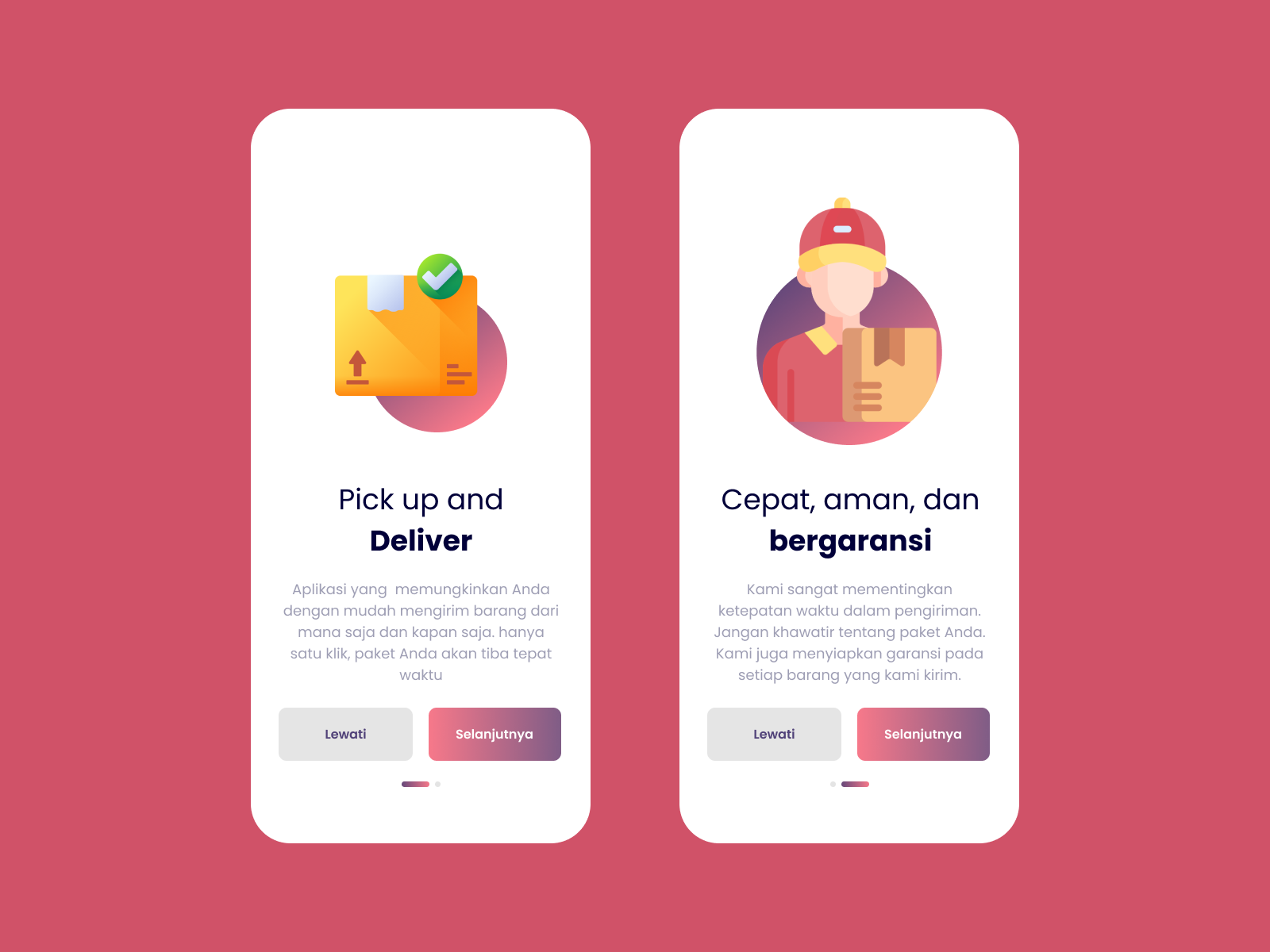 Splash Screen Delivery App by Randi Apriansyah on Dribbble