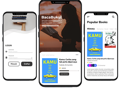 Baca Buku UI Apss illustration ui ui apps ux ux apps