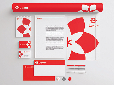 Lexor Rebrand Stationery