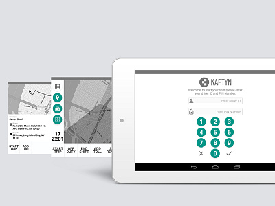 Kaptyn app design design thinking lean ux minimum viable product prototype ux wireframe design