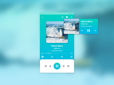 Daily UI Challenge 009 - Music Player daily 100 daily 100 challenge design music music player player ui ui 100 ui 100day ui ux ux