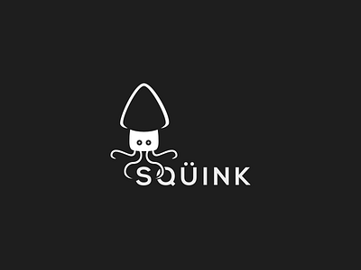 Sqüink app icon idea logo mobile sketch squid