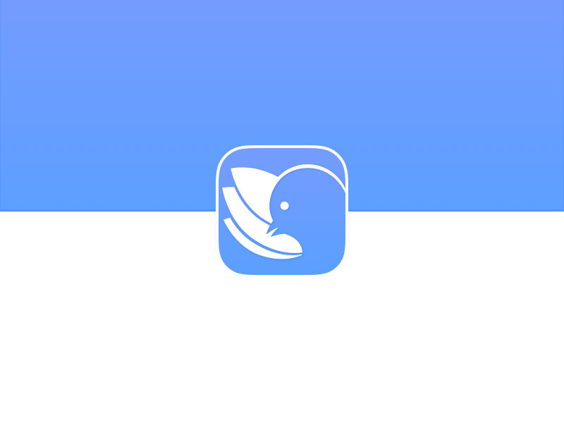 Little Bird iOS App Icon by Adrian Phillips on Dribbble