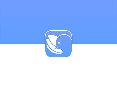 Little Bird iOS App Icon app apple bird brand home icon ios logo sketch