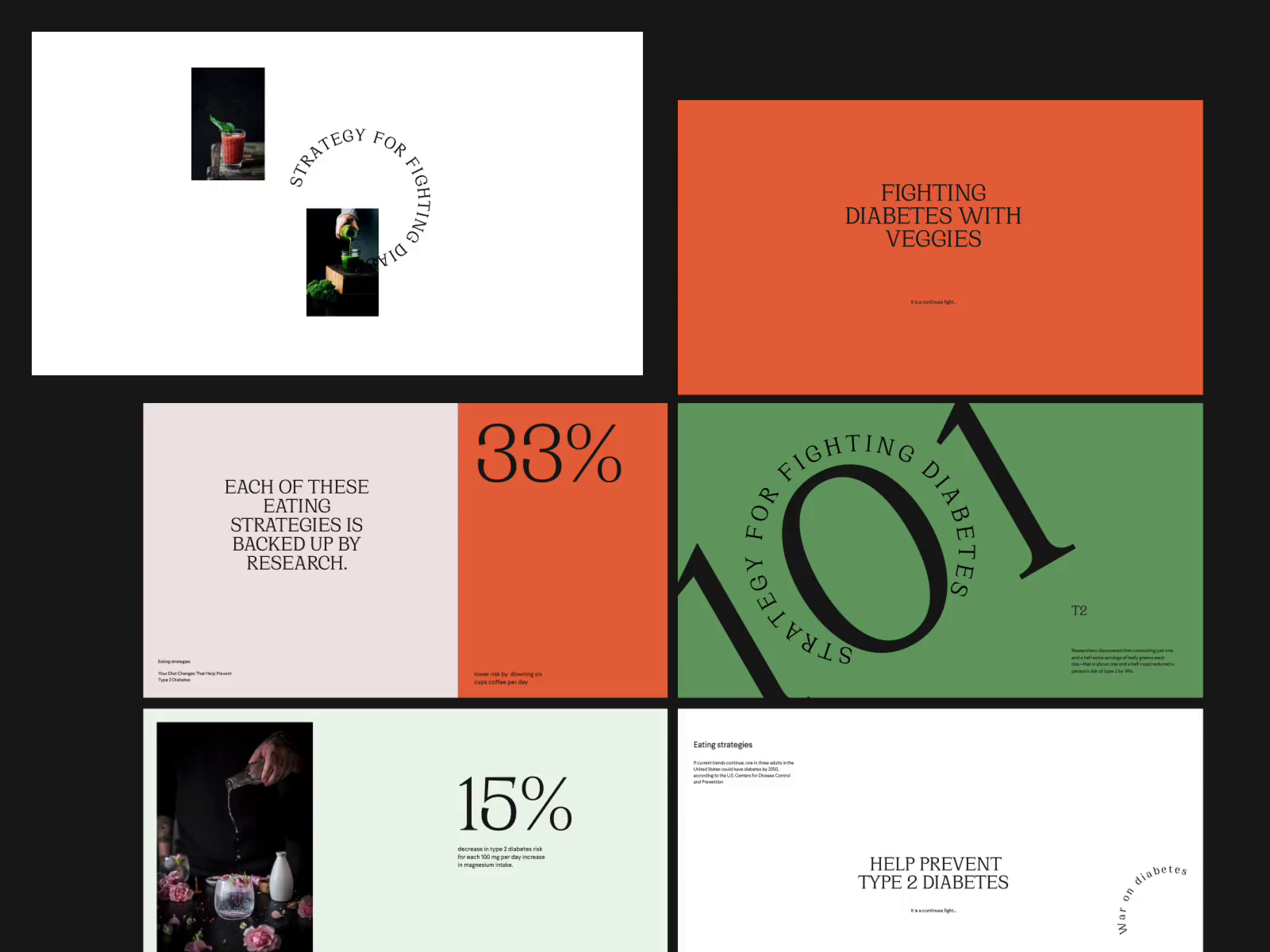 101 strategy for fighting diabetes — art direction / pt2 by Mario