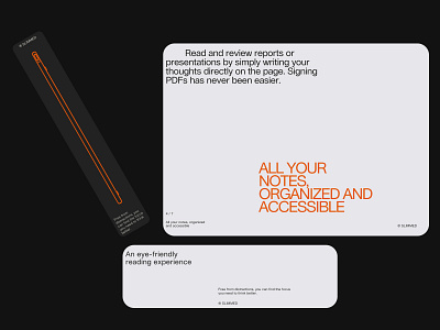 Rethinking notebook - design direction pt3 clean design layout light minimal notebook type typography ui web website