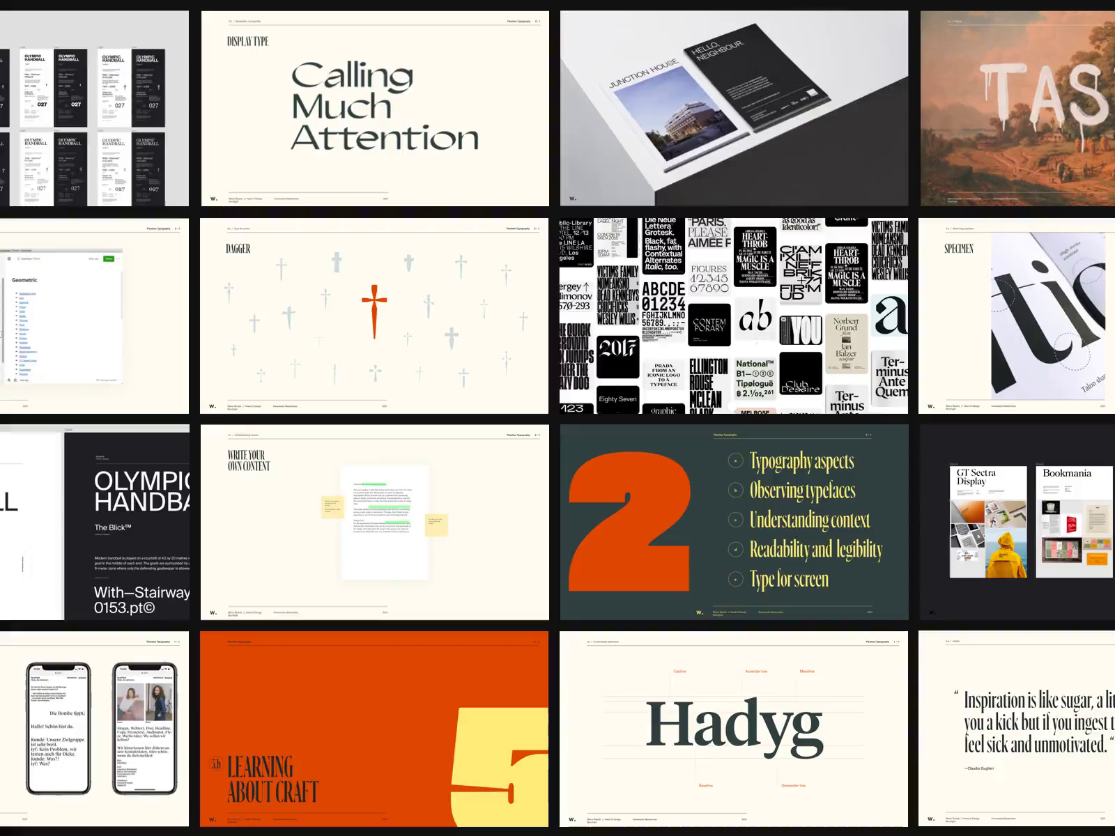 Awwwards typography course by Mario Šestak for BORNFIGHT STUDIO® on ...