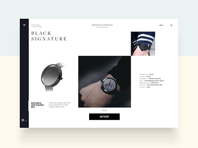 Watches Domenico — Experimental Layout