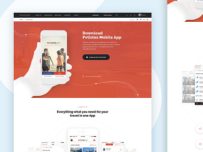 Mobile App Landing Page app application canada download landing minimal mobile web website