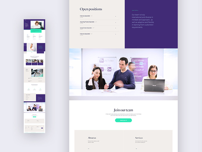 Mercury website—Careers page app banking clean croatia mobile type ui ux web website