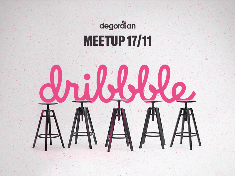 Dribble Meetup at Degordian agency degordian discussion dribbble event meetup pannel selfpromotion