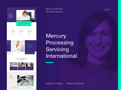 Mercury Website Redesign—Behance Case