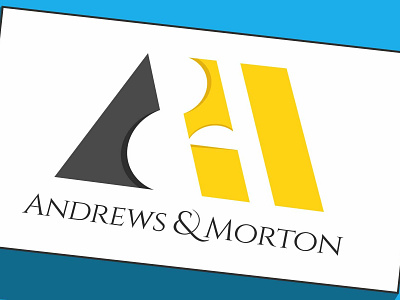 Andrews and Morton logo deisgn