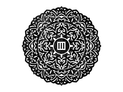 III Mandala decorative illustration mandala vector