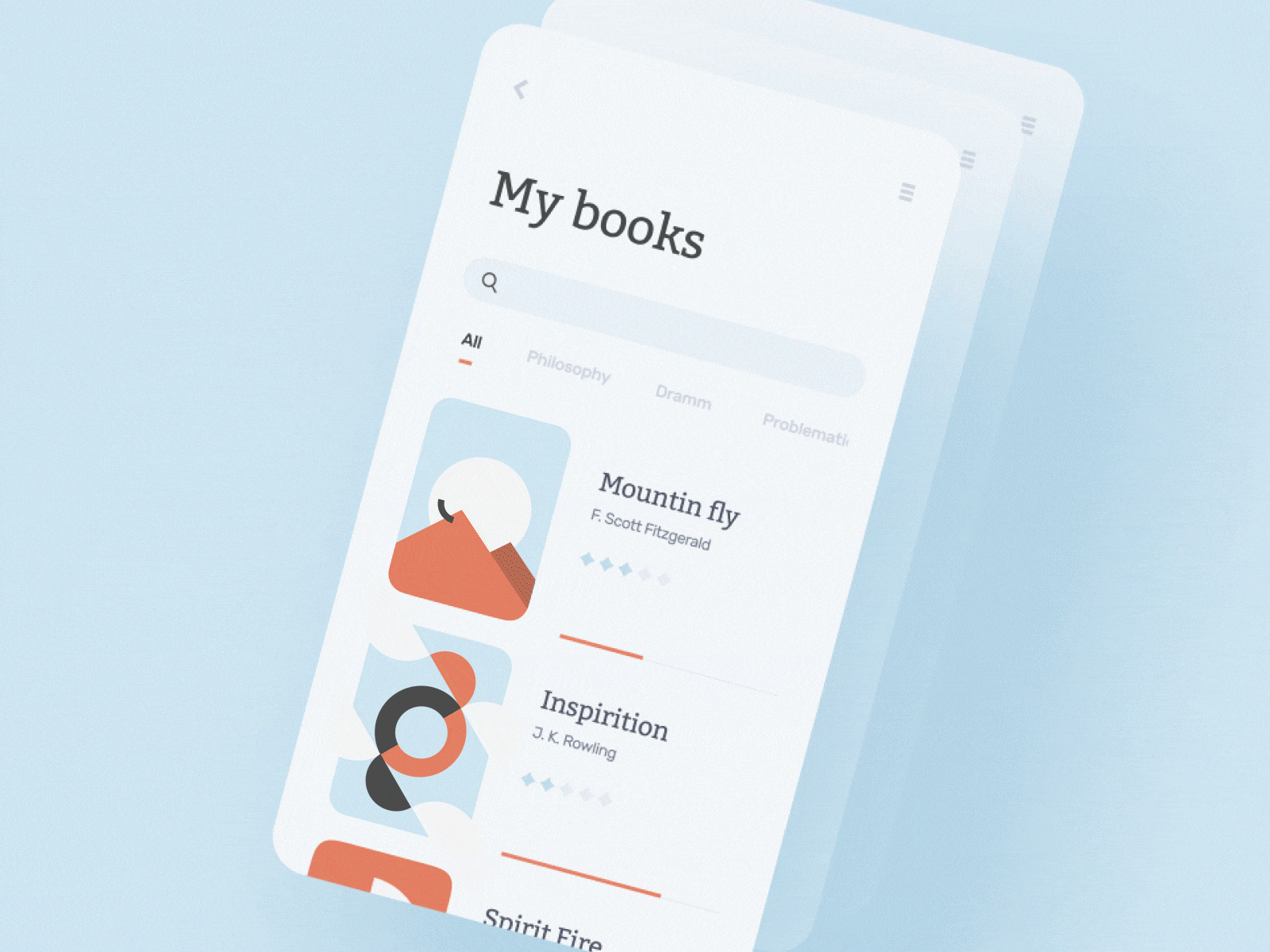 Mobile reading app