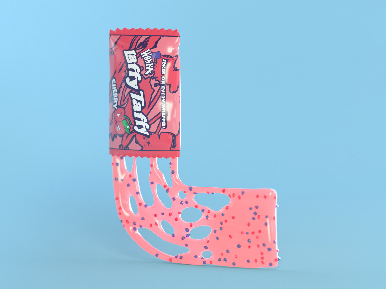 L is for Laffy Taffy by Noah Camp on Dribbble