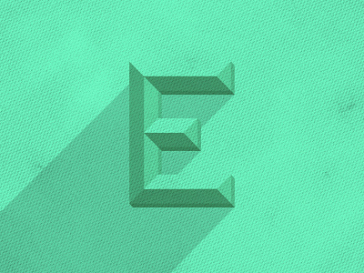 The Letter E adobe illustrator alphabet e flat flat design letter e lettering type vector