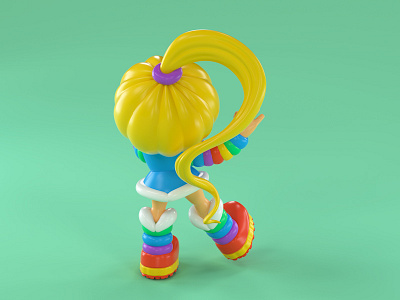 R is for Rainbow Brite