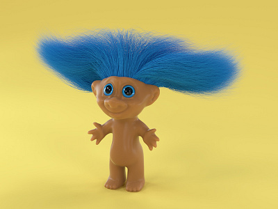 T is for Troll Doll