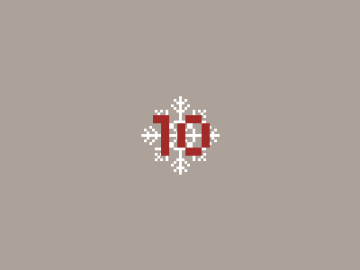 Pixel Advent Day 10, Santa's Coming! I Know Him!