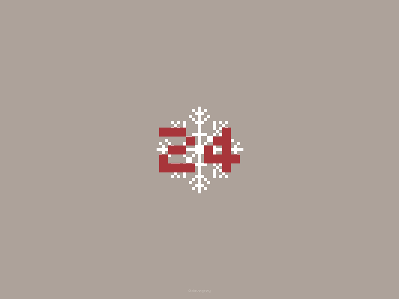 Pixel Advent 24, 'I Bet It's A Donkey or Something' advent calendar christmas comedy dougal father ted football pixel art ruud gullit tv