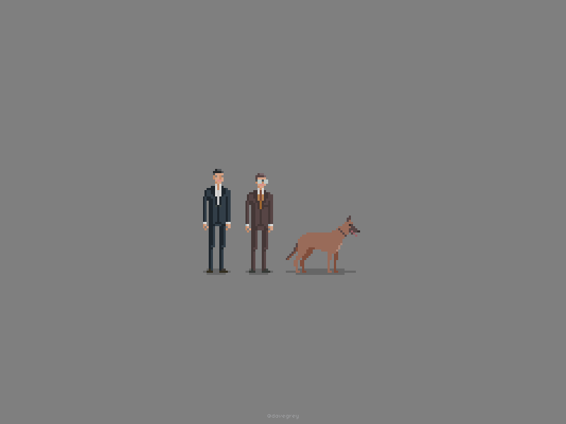 Person Of Interest animation bear finch gif person of interest pixel art reese tv