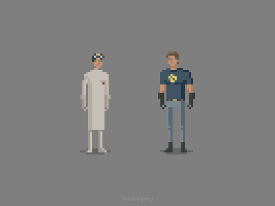 Dr. Horrible and Captain Hammer