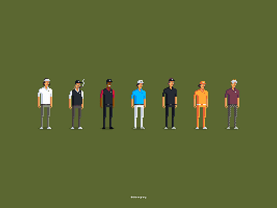 Pixel Golfers