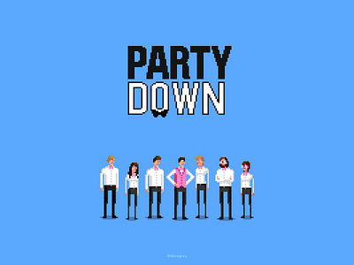 Party Down party down pixel art