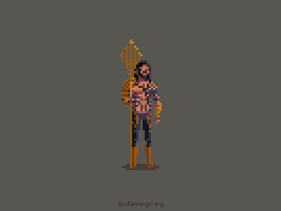 Aquaman aquaman pixel art